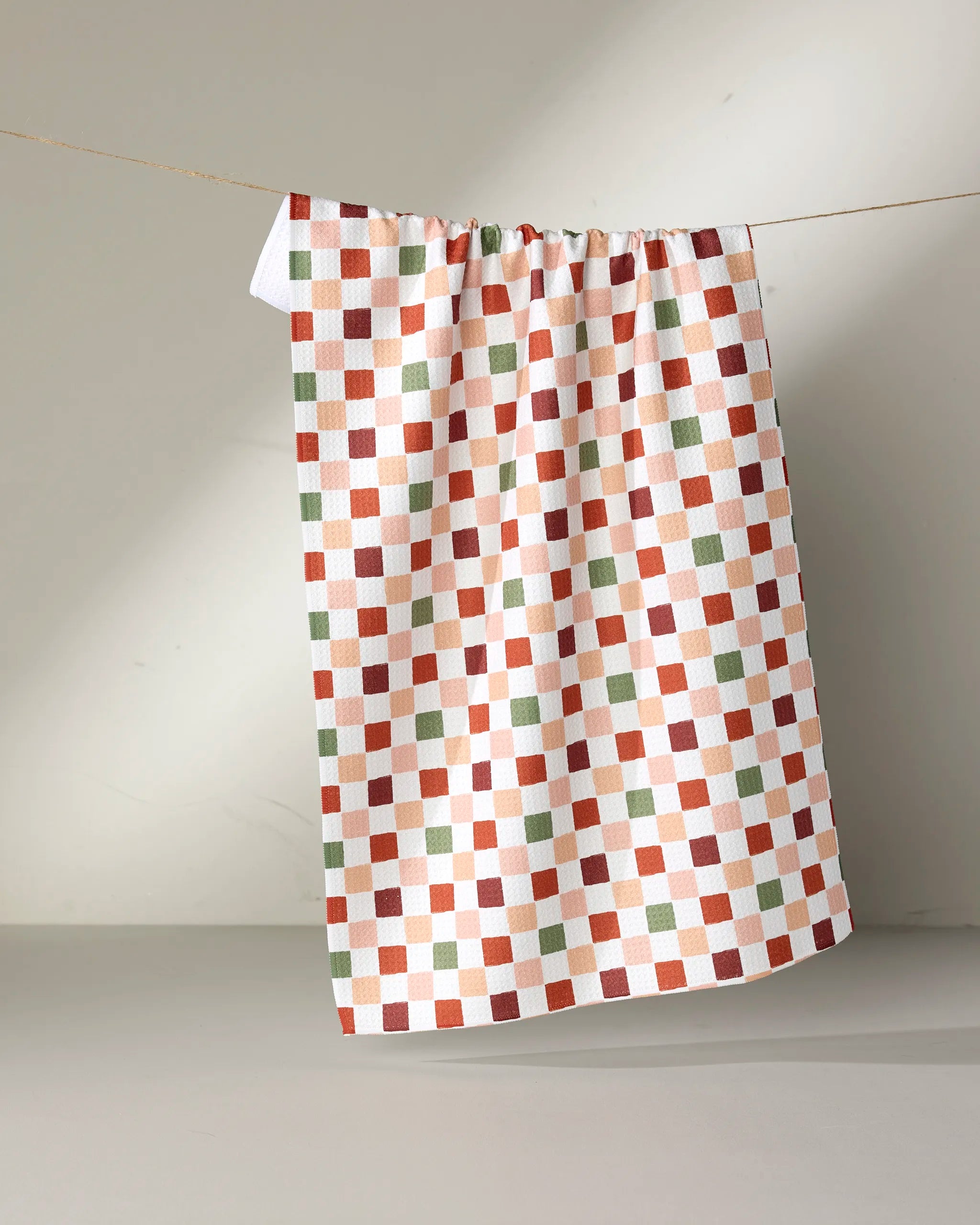 Tea Towel - Cozy Check