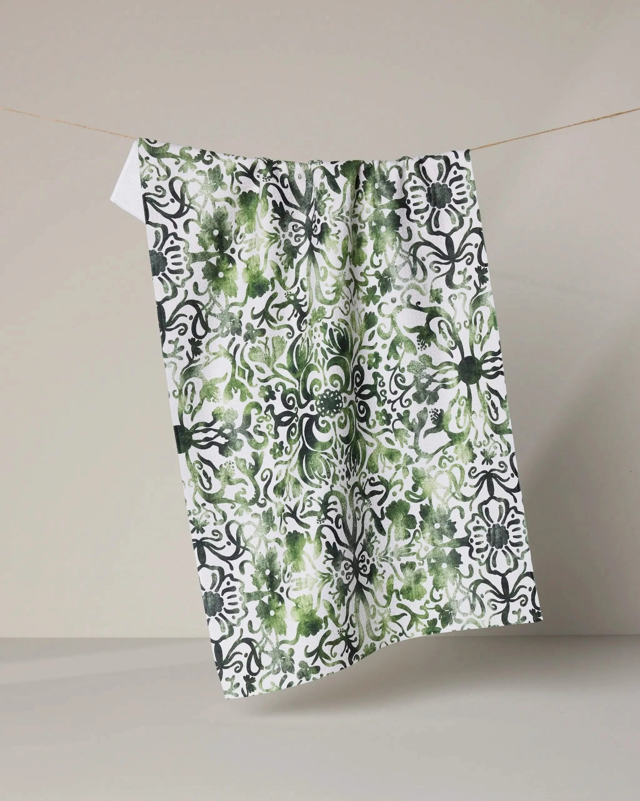 Tea Towel - Green Goddess