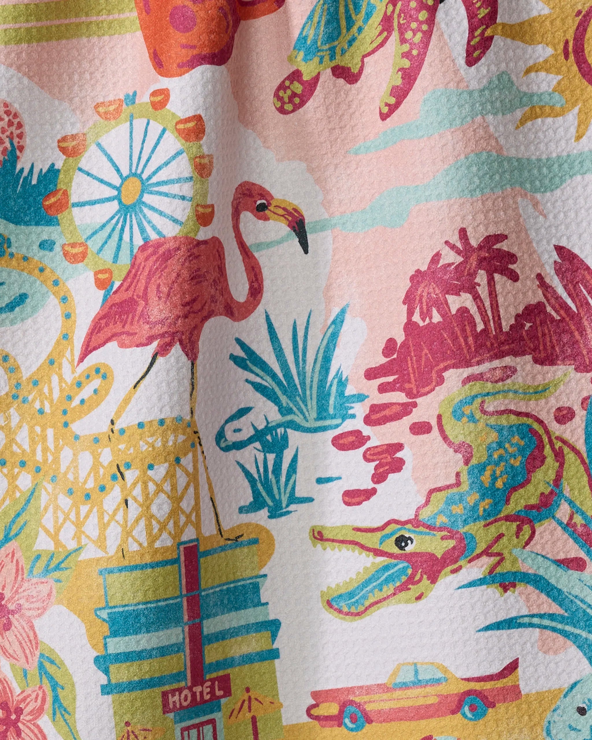 Tea Towel - Greetings from Florida