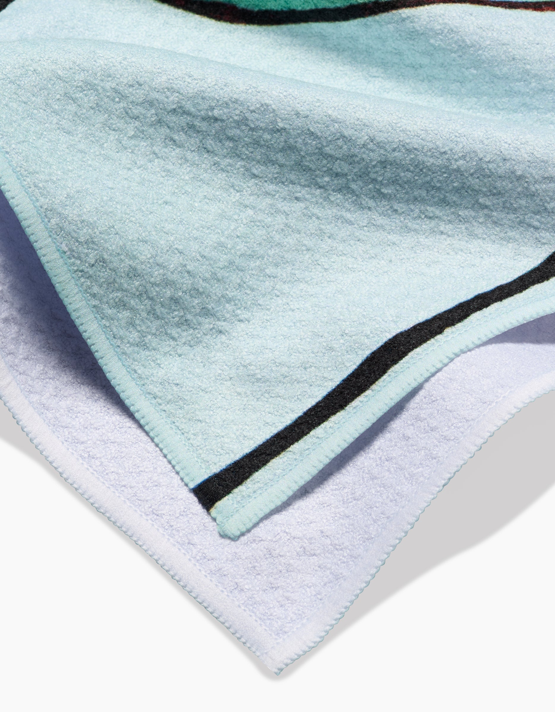 GEOMETRY TEA TOWEL-MODERN POPPY