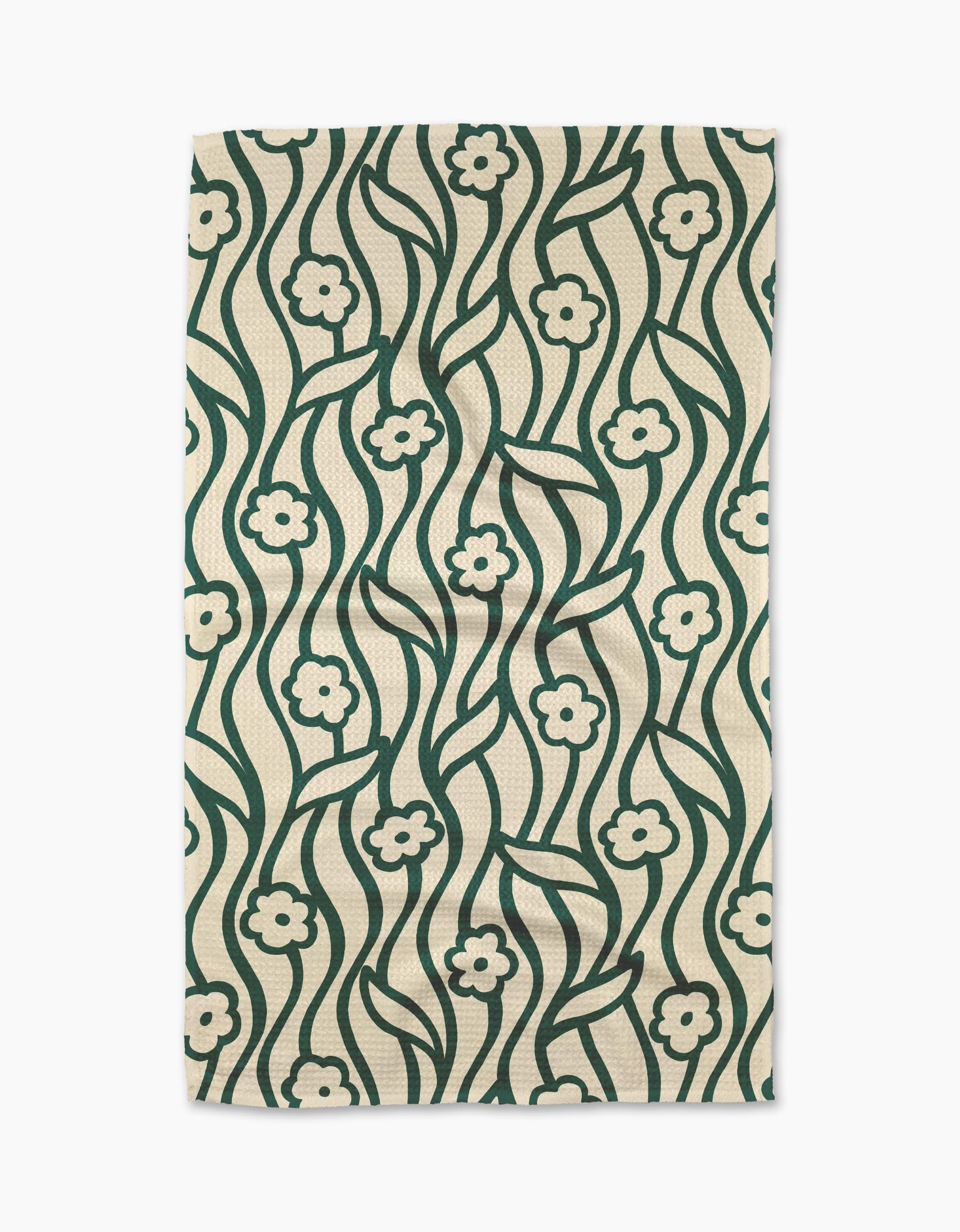 TEA TOWEL - NOSTALGIC FLOWERS