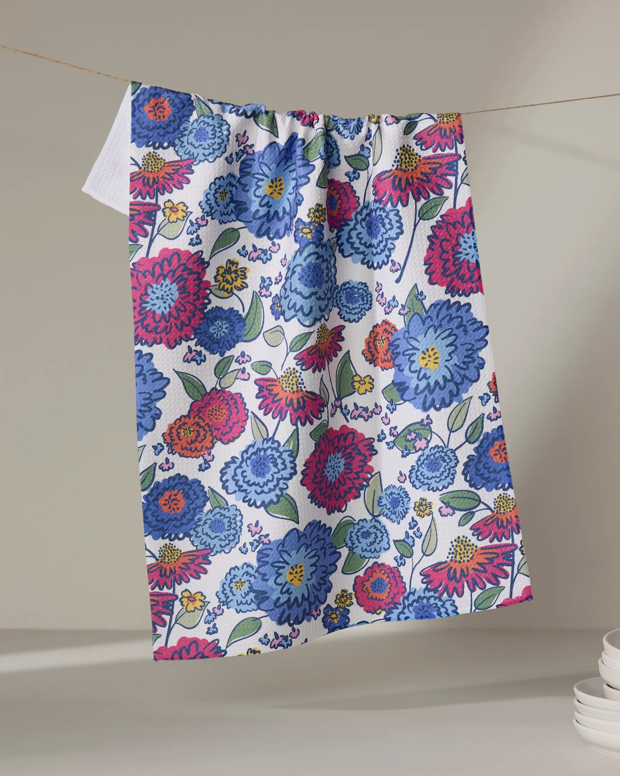 PAINTERLY MEADOW TEA TOWEL
