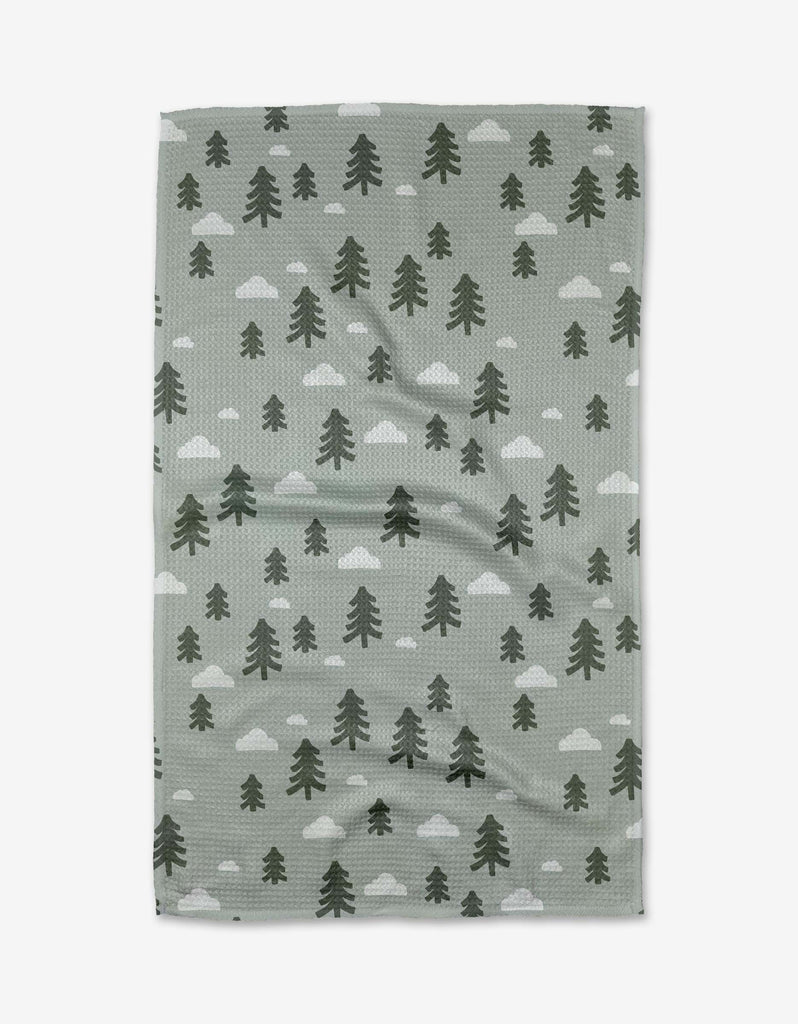 Tea Towel - Pine Forest Plaid