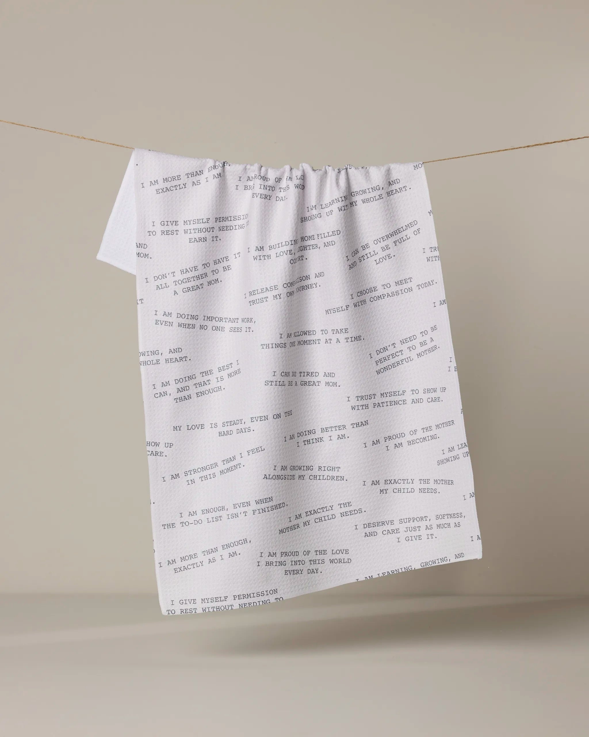 Tea Towel - Reminders for Mom