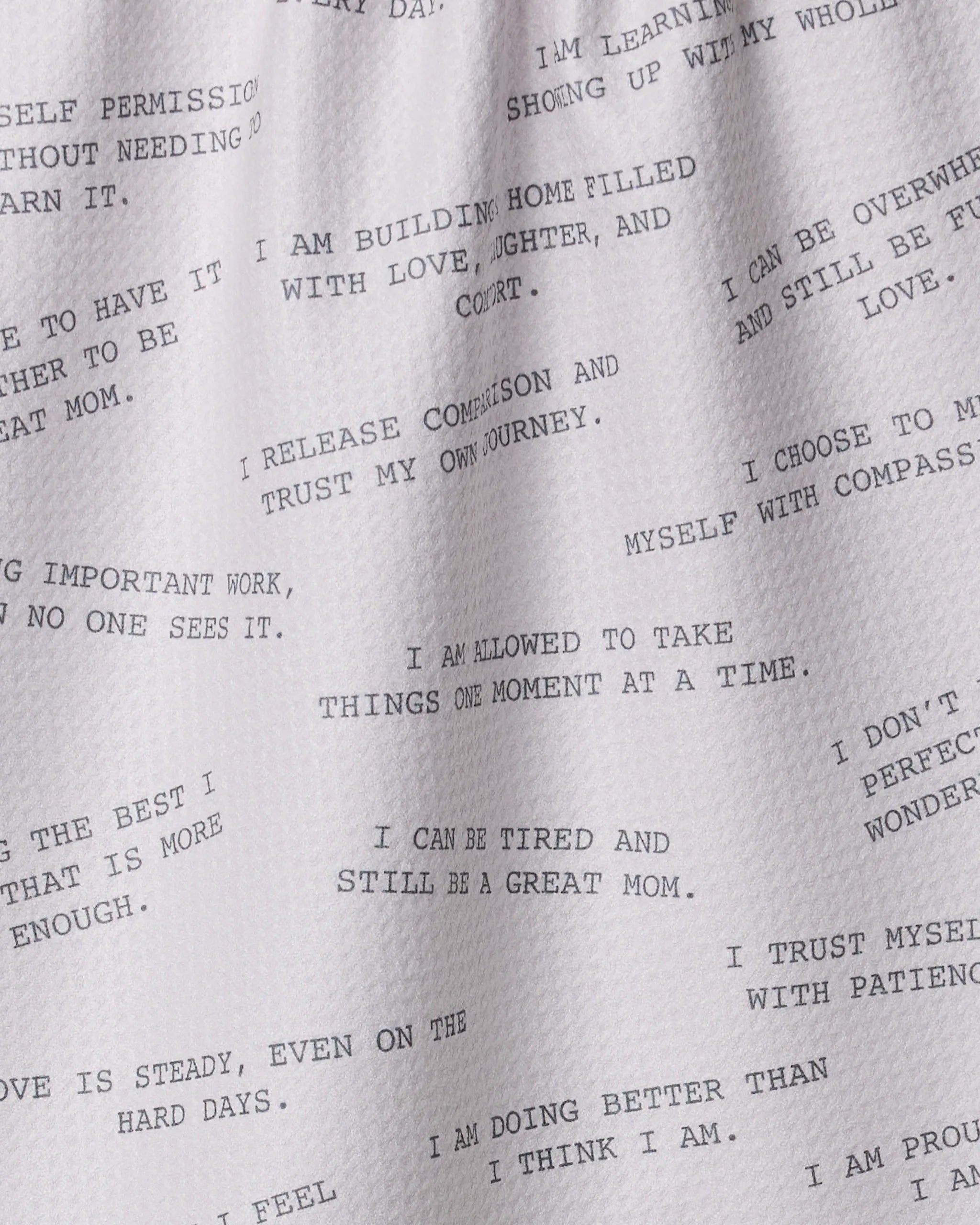 Tea Towel - Reminders for Mom