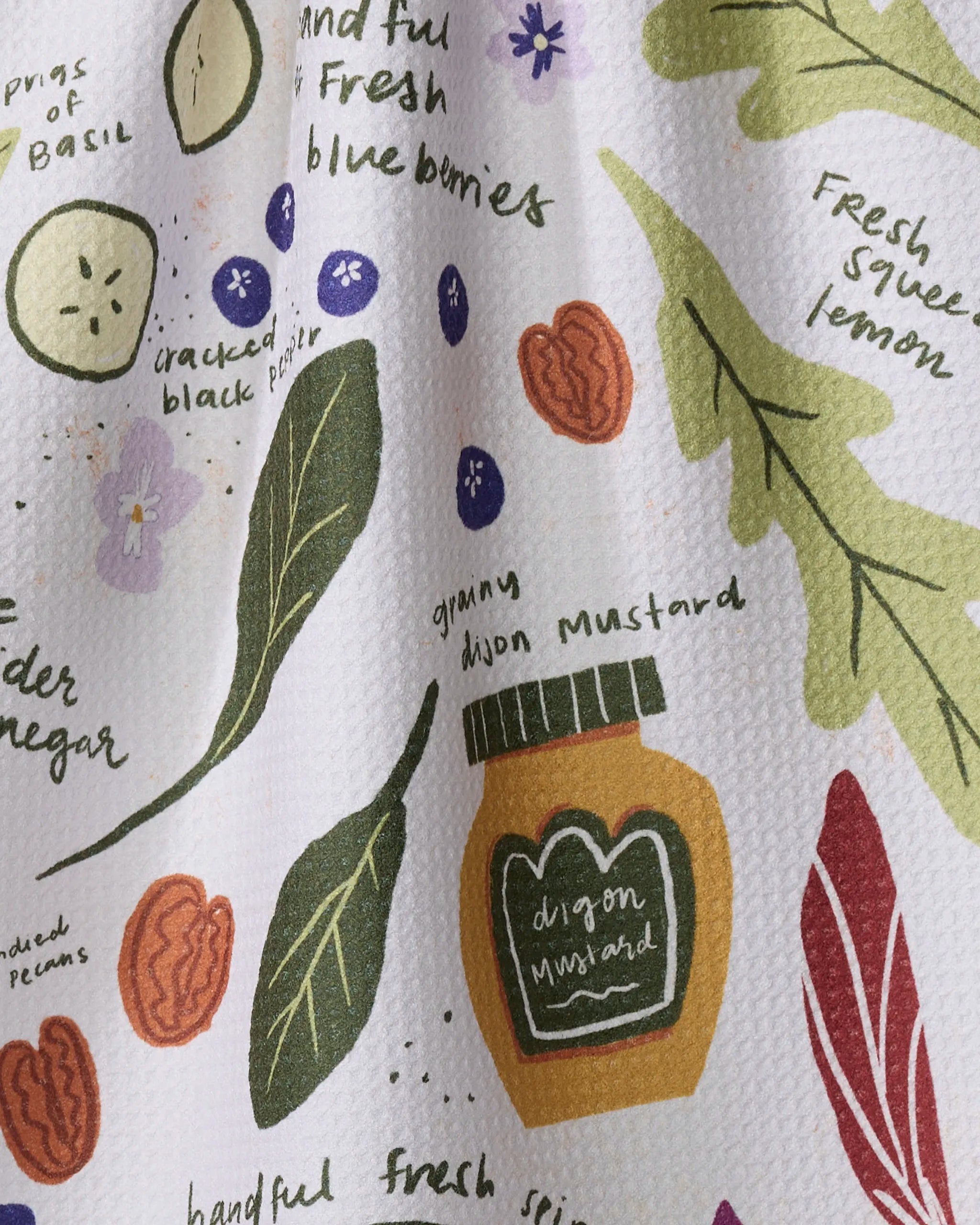 Tea Towel - Spring Harvest Salad