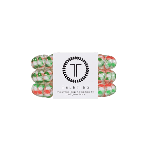 SPIRAL HAIR COILS-LARGE-HOLIDAY HOOPLA