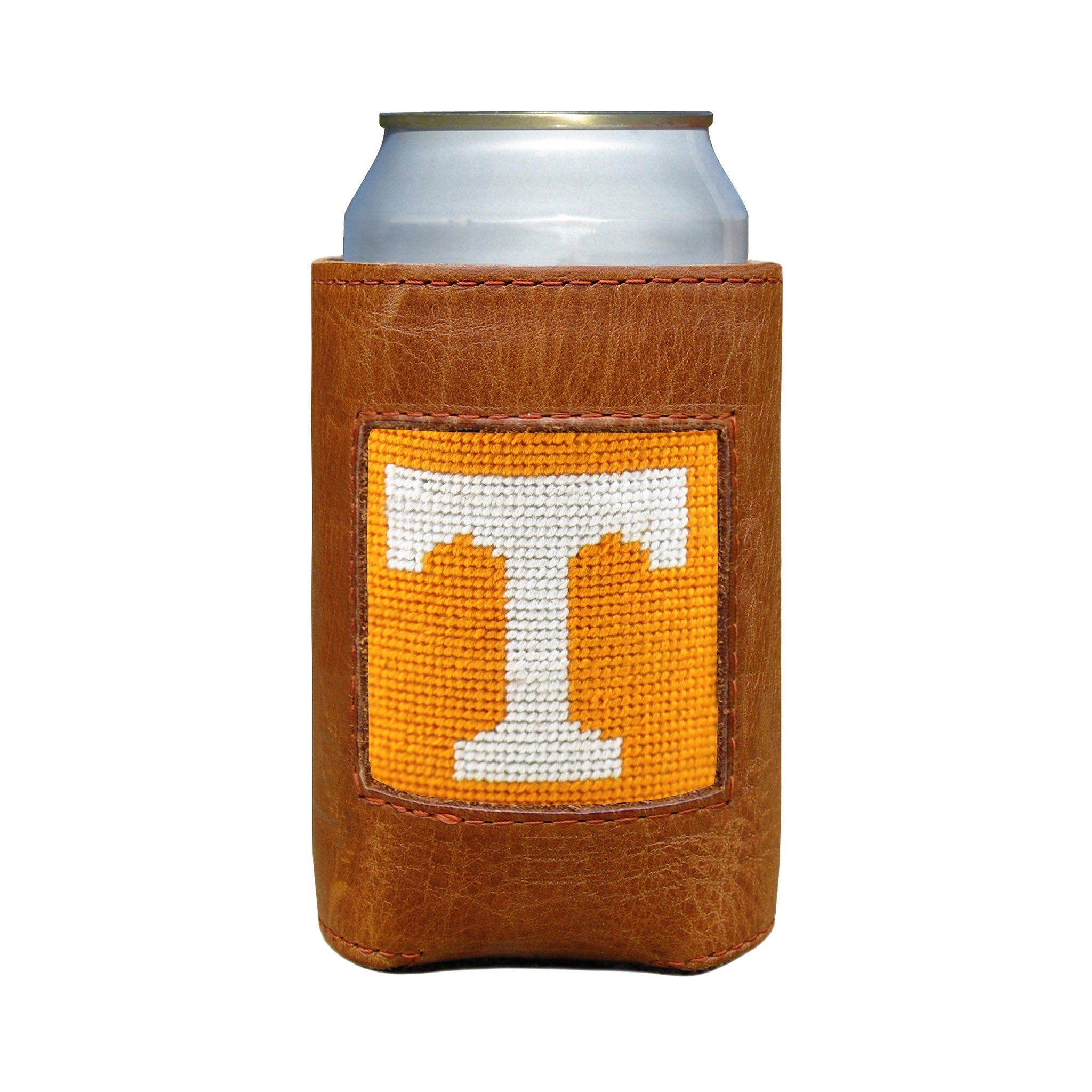 Tennessee Power T (Orange) - Needlepoint Can Cooler