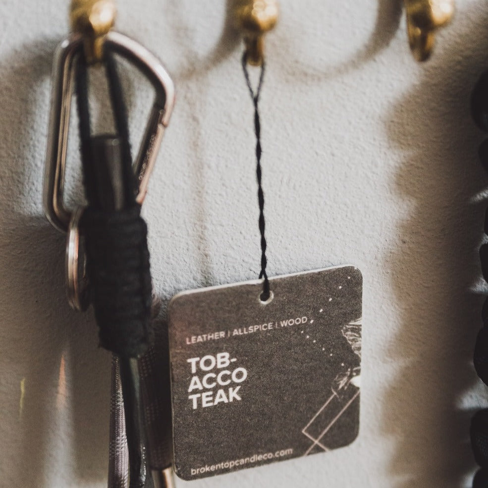 TOBACCO TEAK CAR FRESHNER