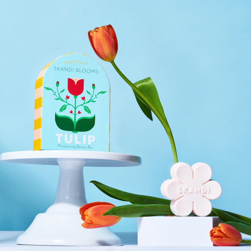 SKANDI TULIP SOAP-MOISTURIZING BEAUTY BAR