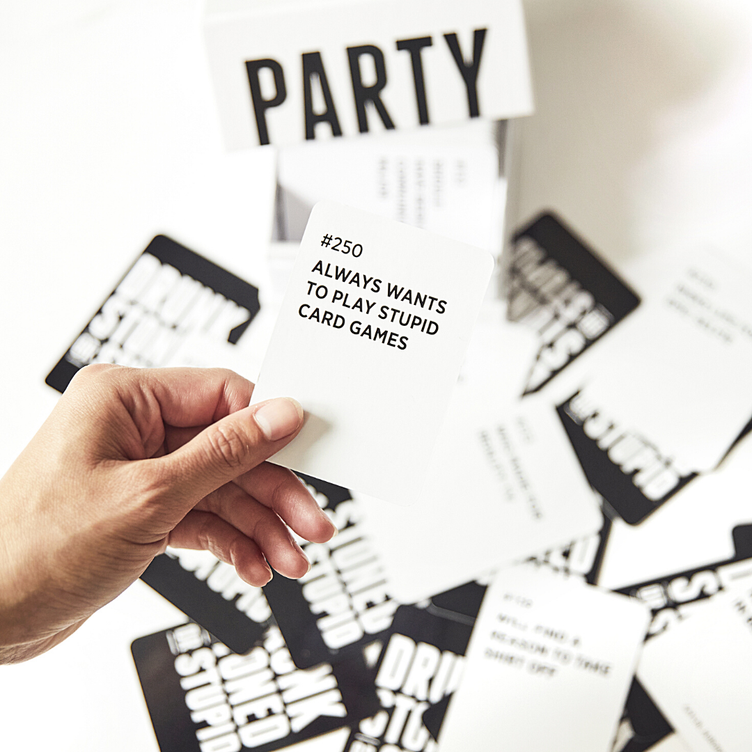 DRUNK STONED OR STUPID PARTY GAME