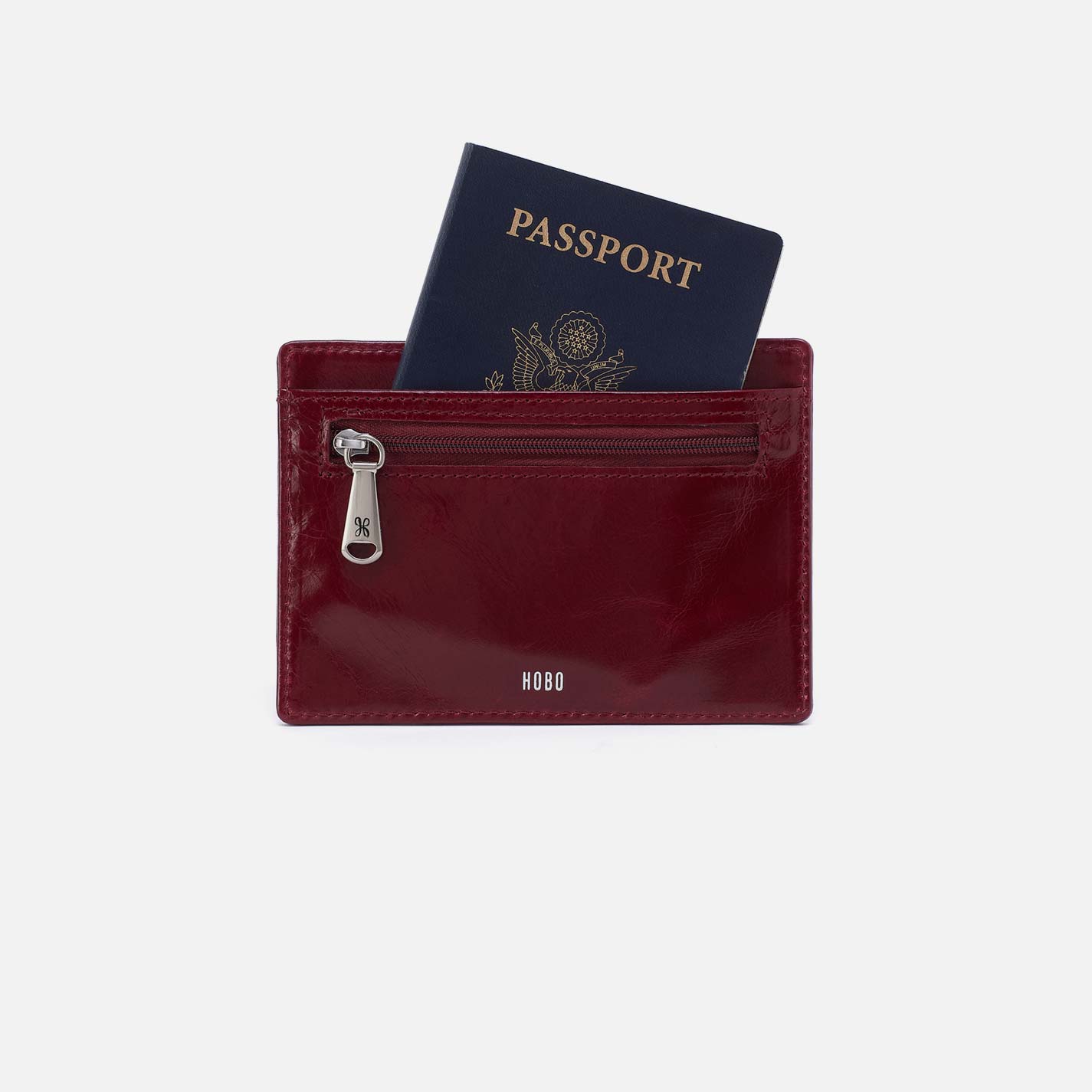 Euro Slide Card Case - Saddleberry