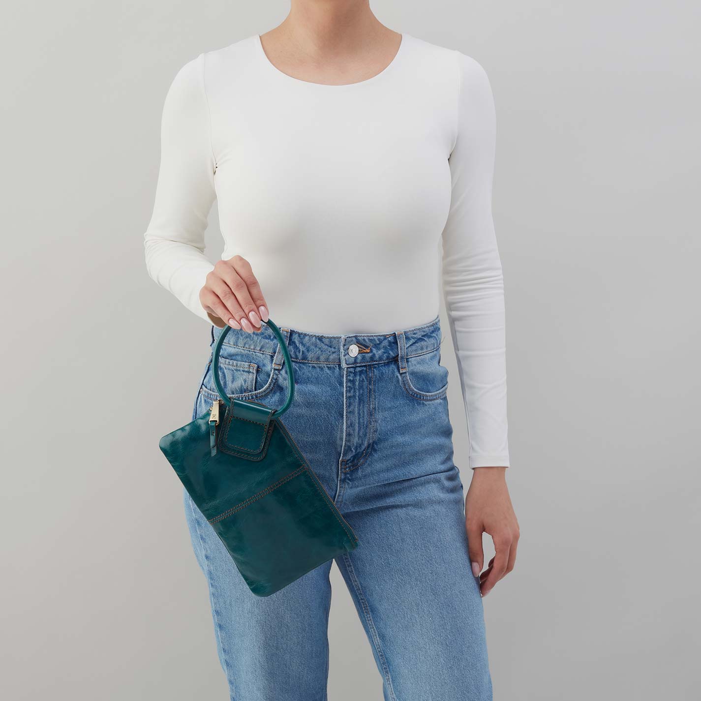 Sable Wristlet Clutch - Wild Bluegrass