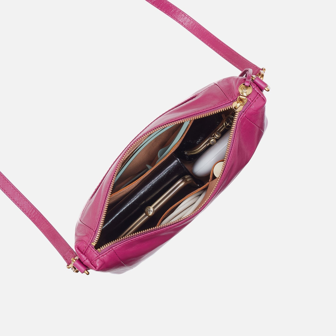 Darcy Crossbody Hobo Bag- Cactus Flower