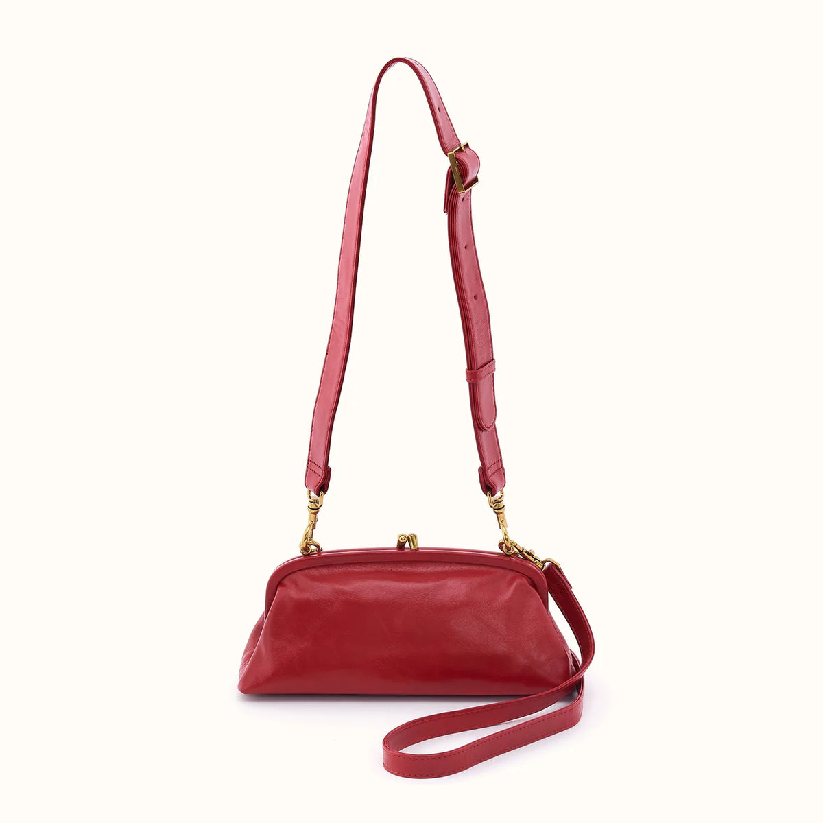 Alba Frame Small Shoulder - True Red