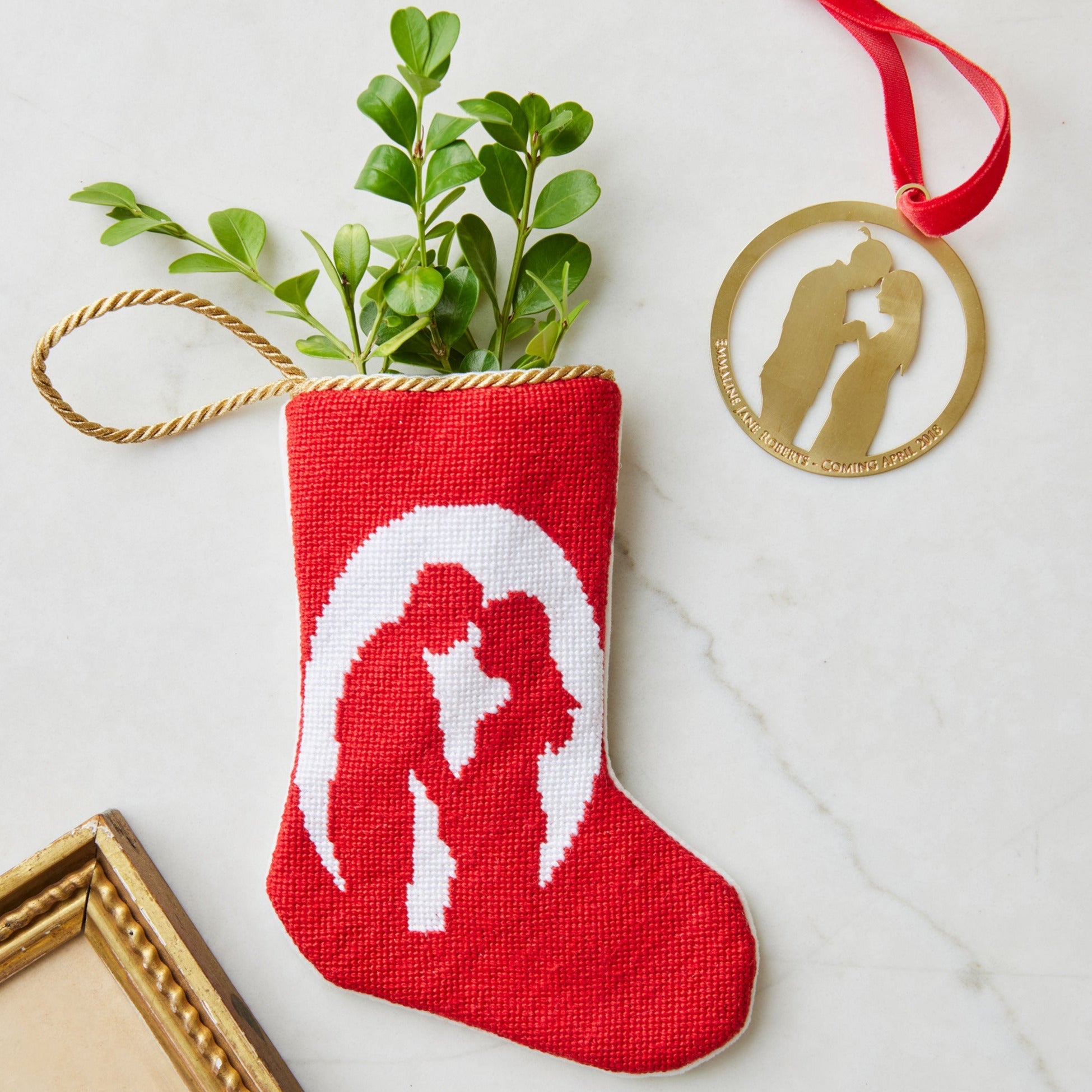 SWEET BEGINNING (VANA CHUPP) BAUBLE STOCKING