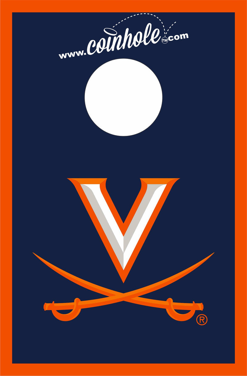 University of Virginia Coinhole Game Set