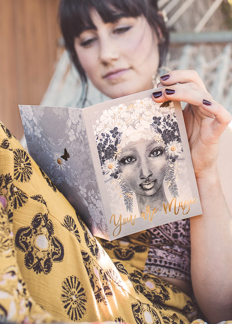 YOU ARE MAGIC 5x7 CARD
