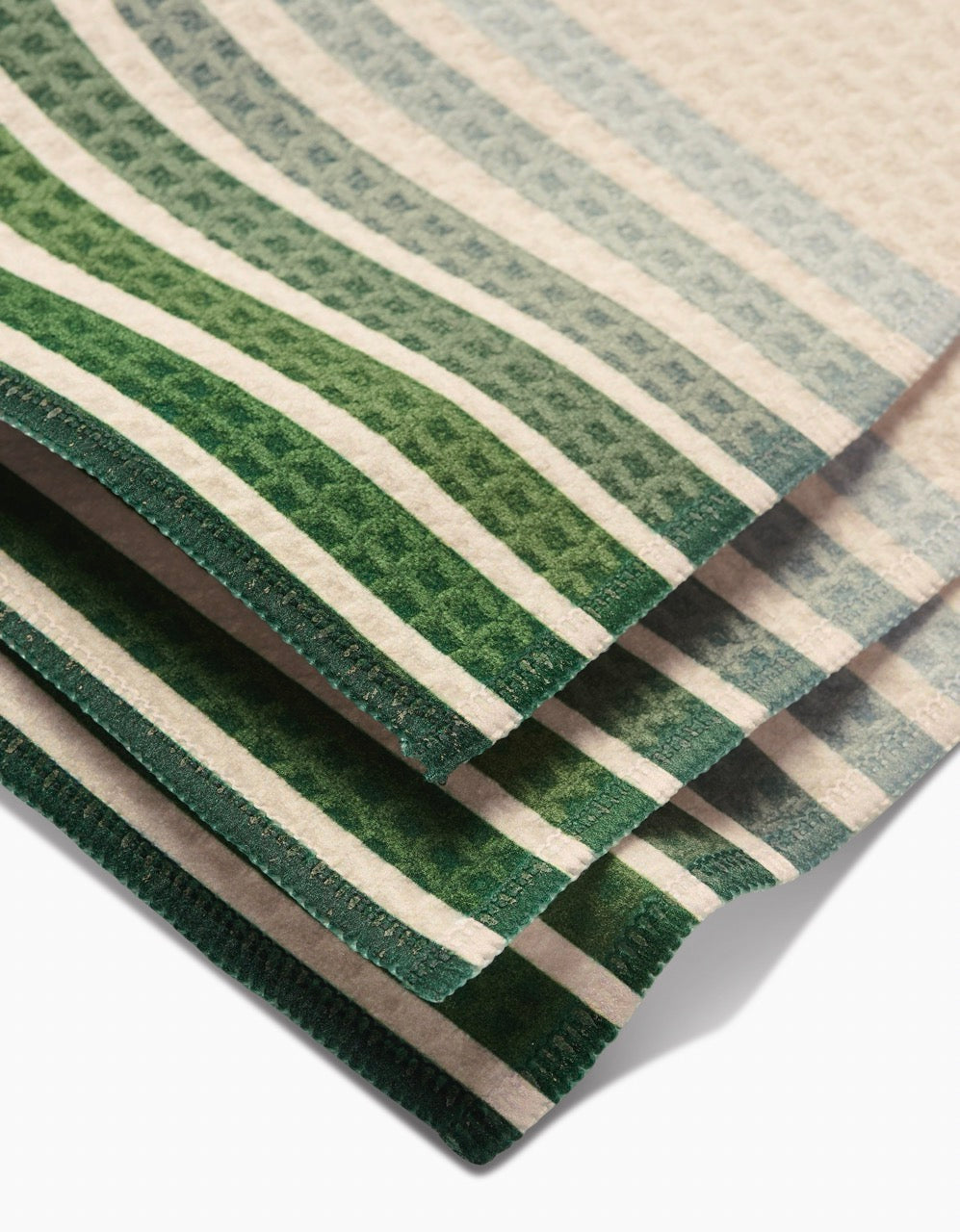 OLIVE ARCHES SET OF 3 LUX WASHCLOTHS