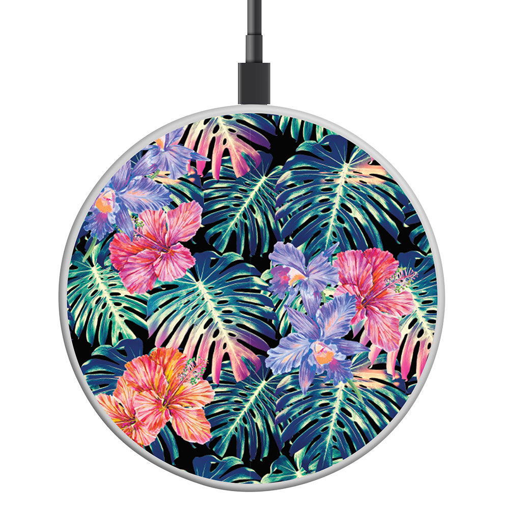 Tropical Hibiscus Wireless Charging Pad
