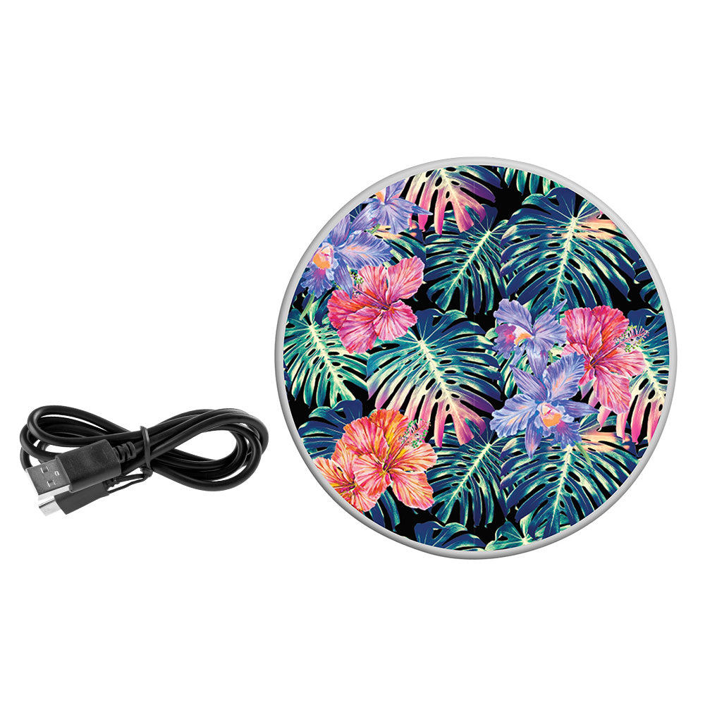 Tropical Hibiscus Wireless Charging Pad