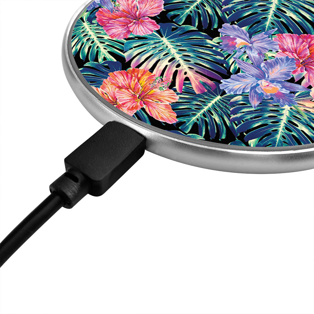 Tropical Hibiscus Wireless Charging Pad