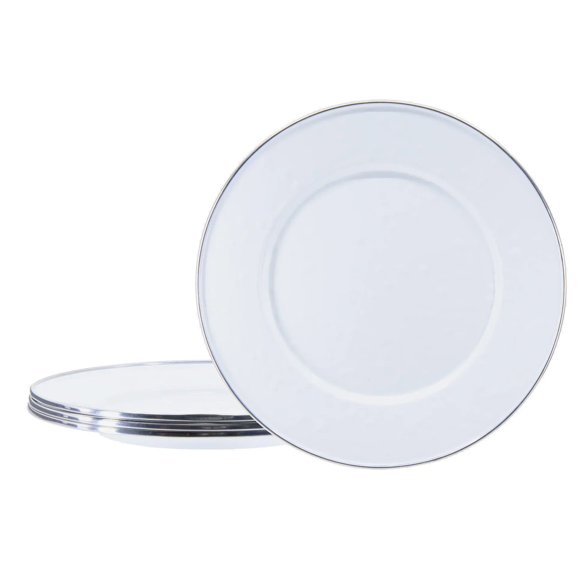 Solid White Sandwich Plate