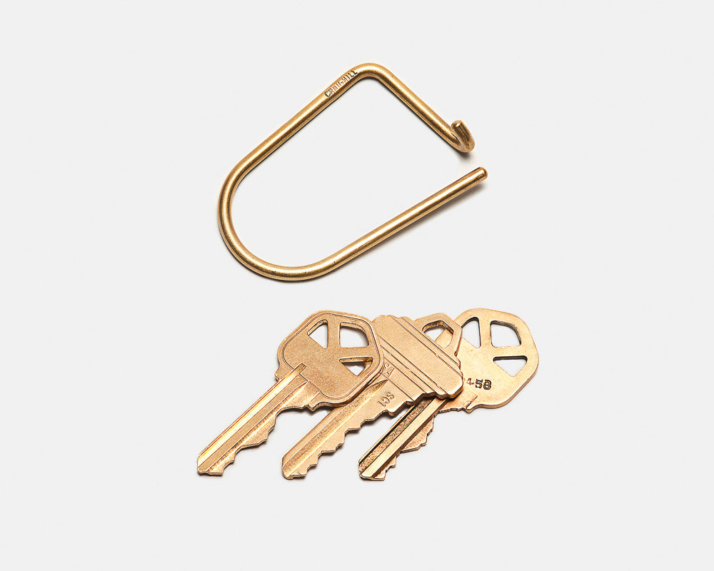 Wilson Keyring - Gold