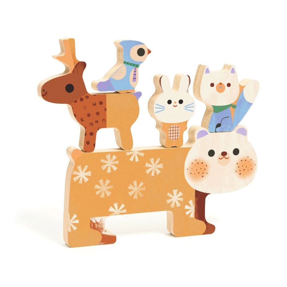 Puzzle Woody Stack