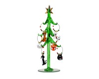 Wine Charms - Glass Christmas