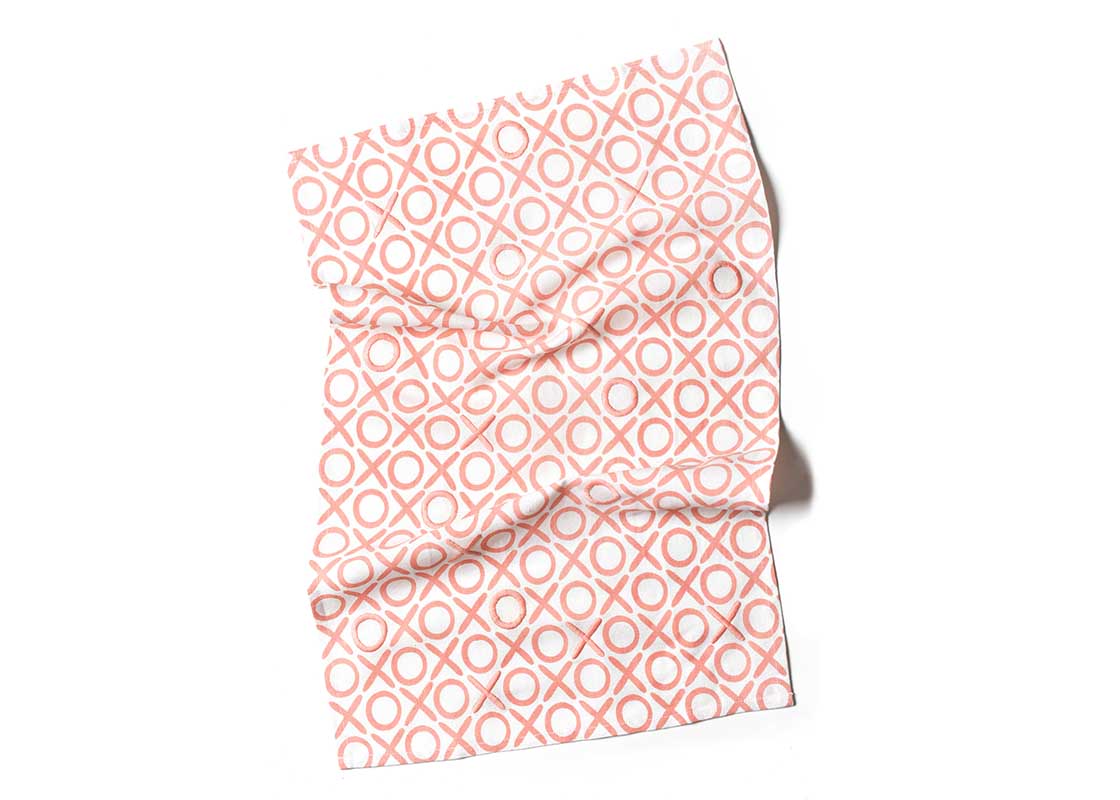 HUGS AND KISSES LARGE KITCHEN TOWEL