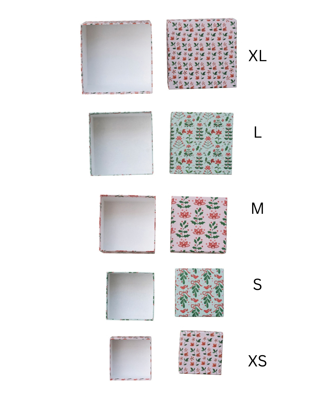XL PAPER PRINTED GIFT BOX