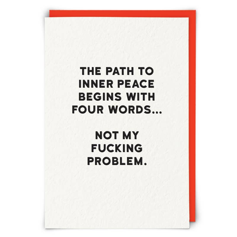 "Inner Peace" Greeting Card