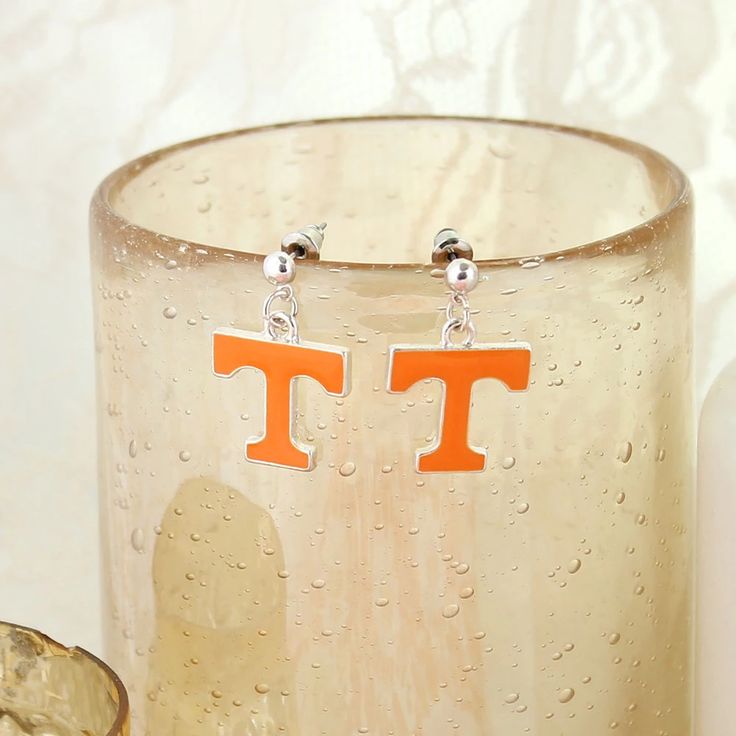 Tennessee Enamel Logo Stud Earrings