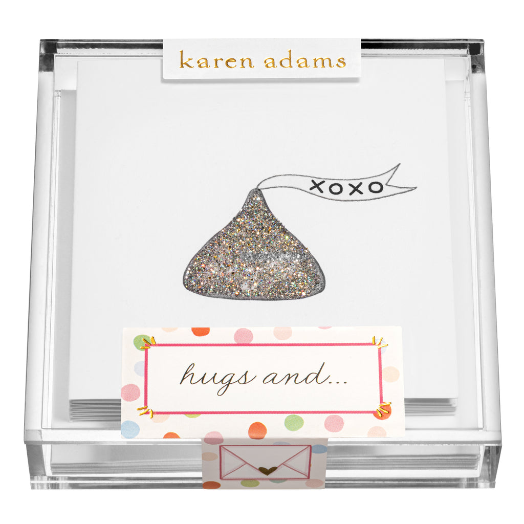 HUGS AND KISSES-GIFT ENCLOSURE CARD