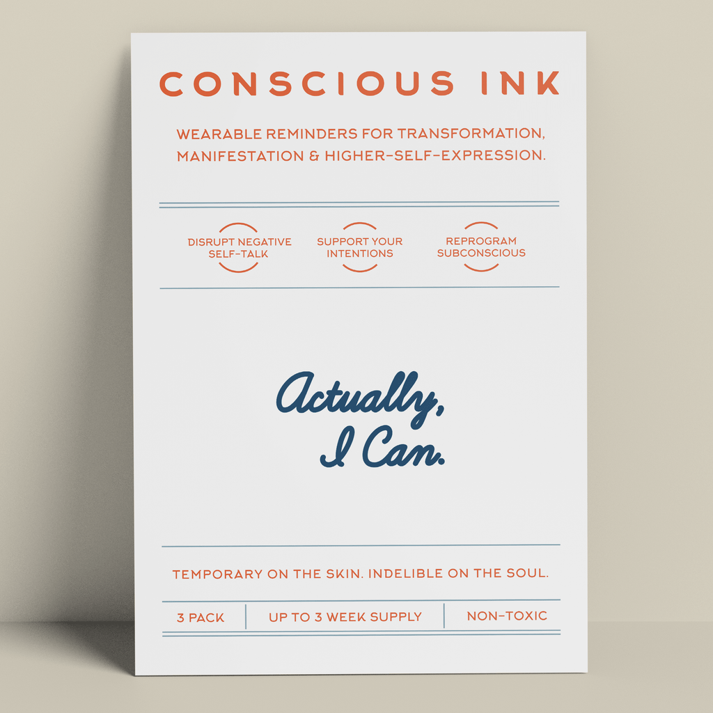 Conscious Ink Tattoo - Actually, I Can
