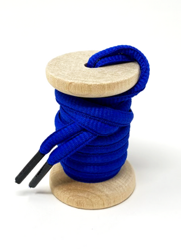 Blue Solid Shoelaces