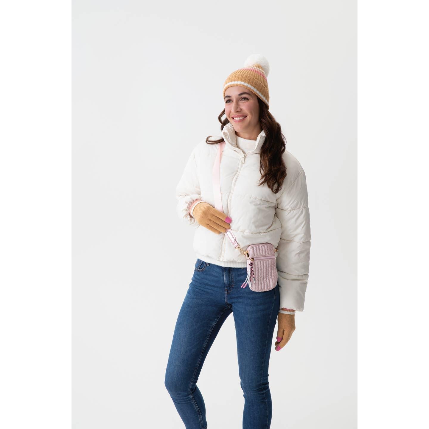 Logan Phone Holder, Rose