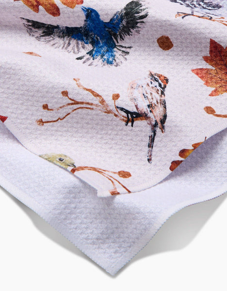 Tea Towel - Autumnal Bird Skies