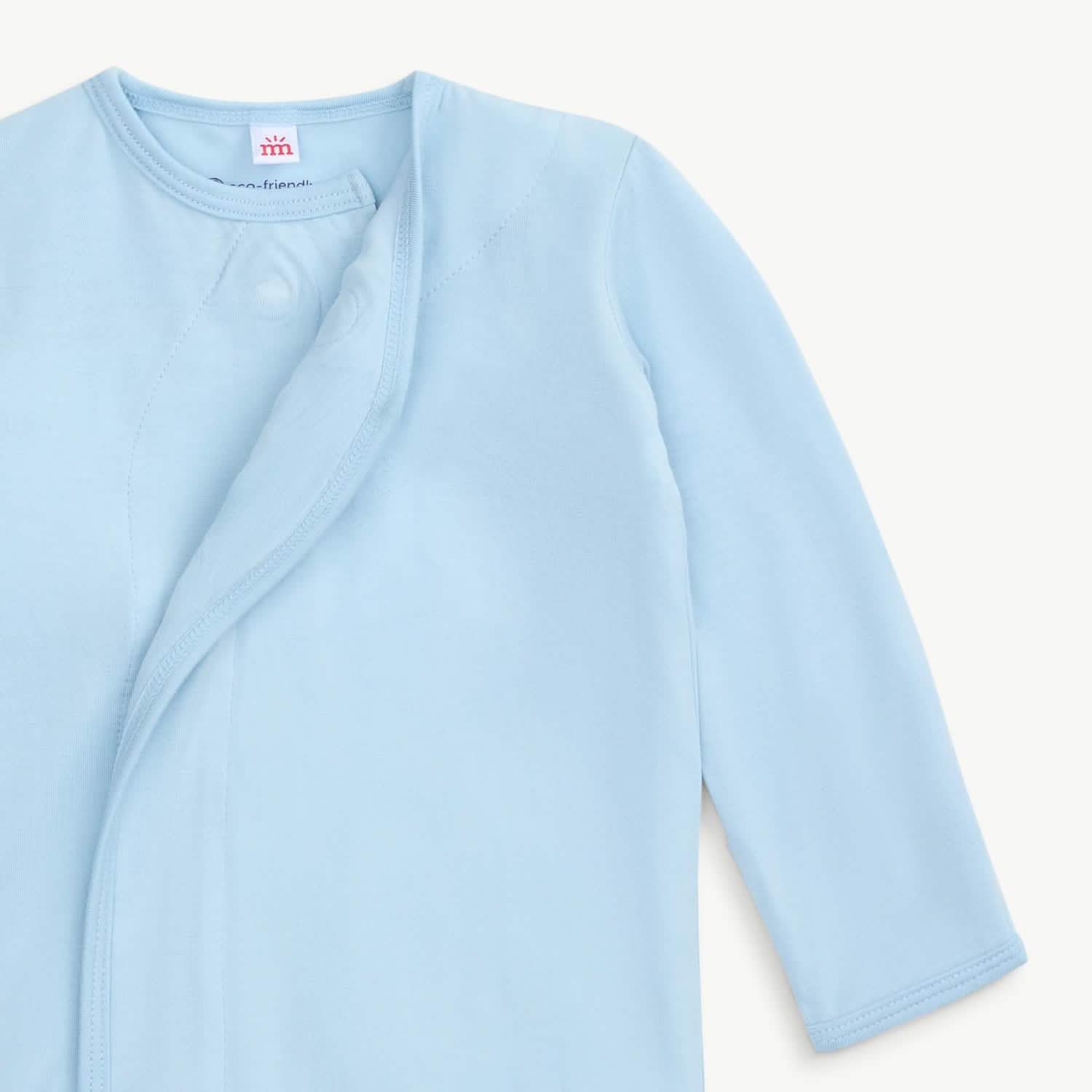 LULLABY SKY BLUE MODAL GOWN & HAT NB-3MOS