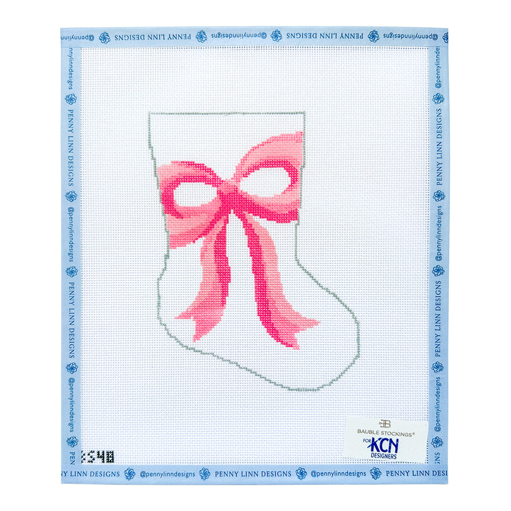 Pink Ornament Bauble Stocking