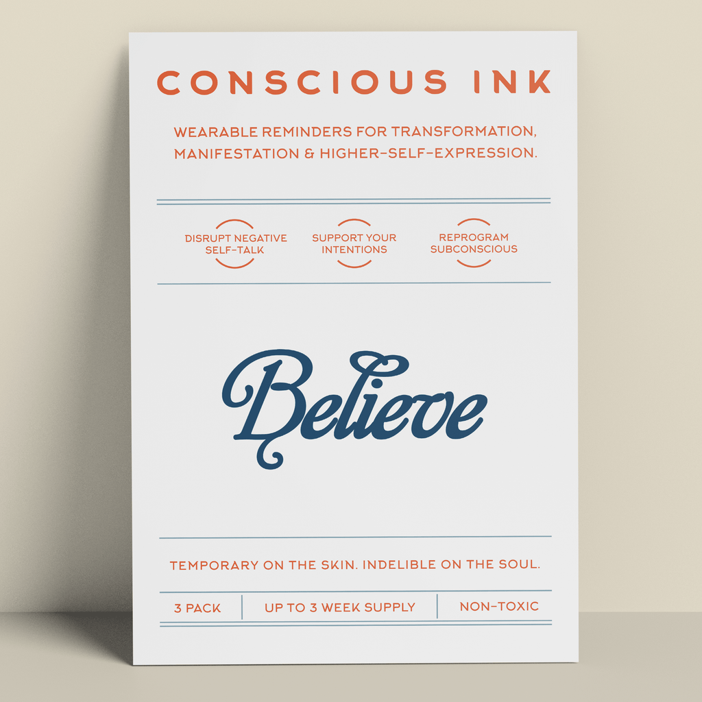 Conscious Ink Tattoo - Believe
