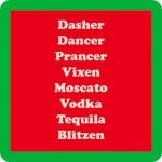 Coaster - XMAS Blitzen