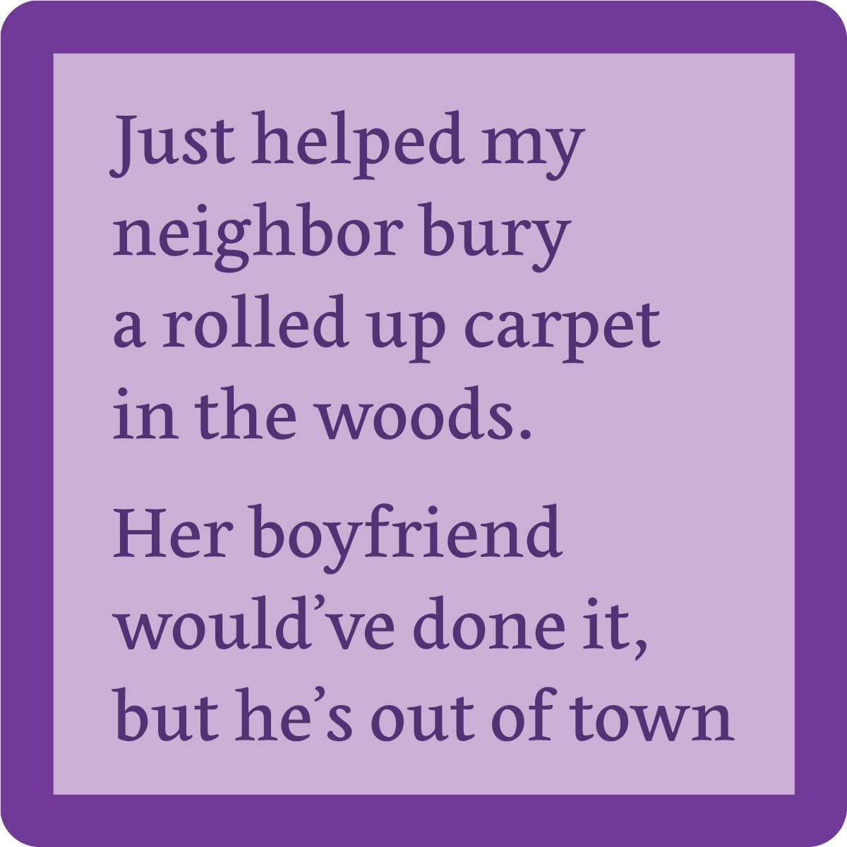 COASTER-ROLLED CARPET