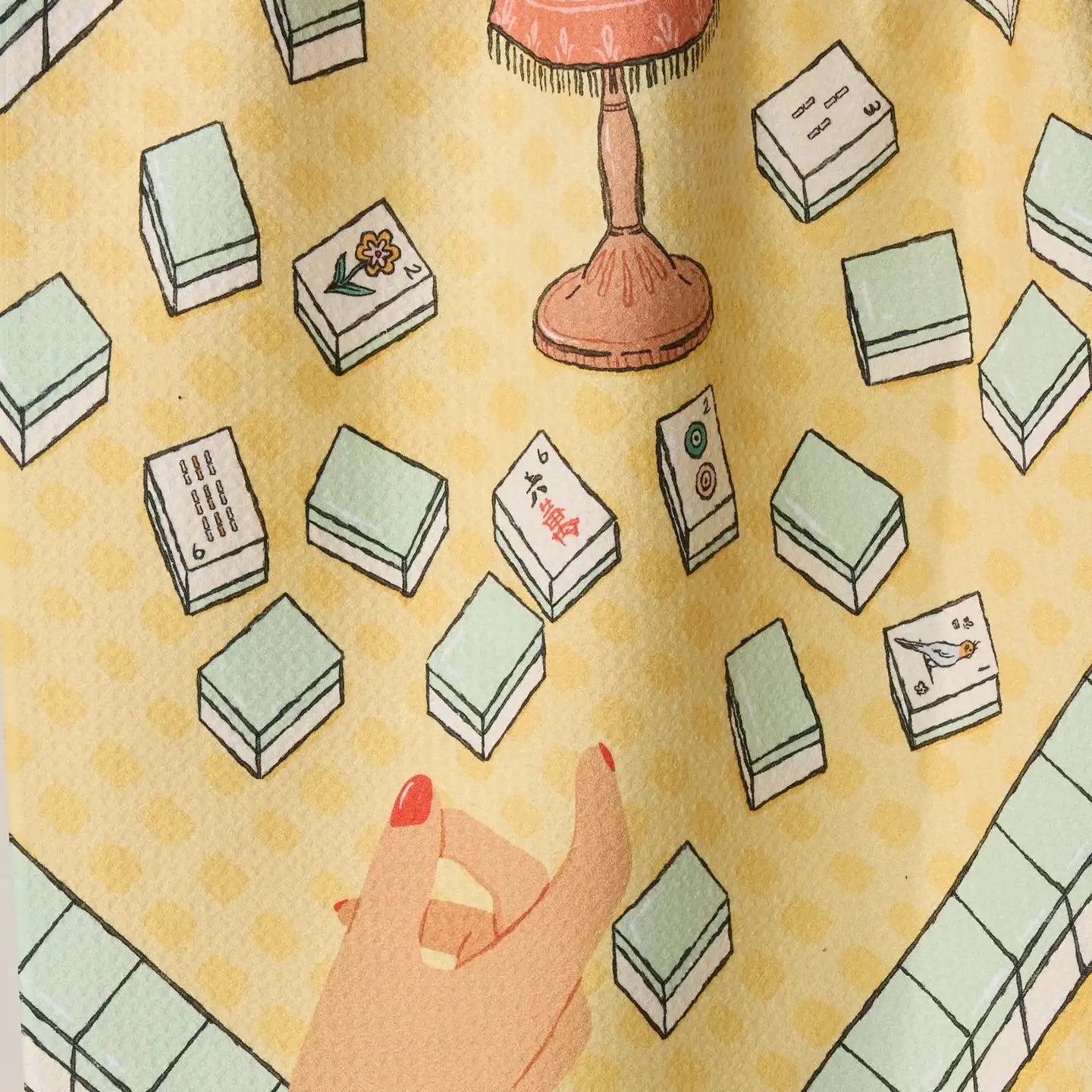 LUCKY HAND TEA TOWEL