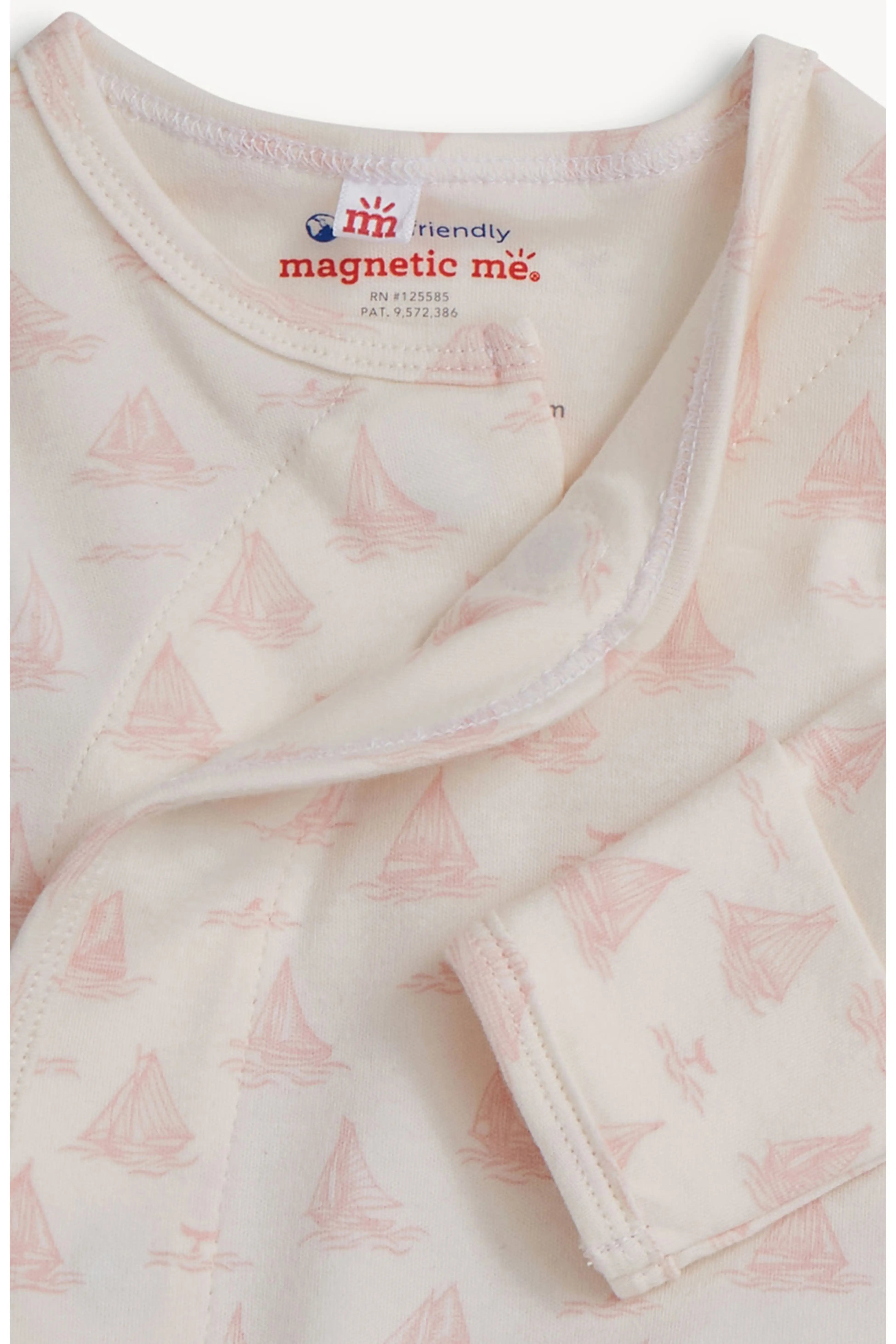 Tiny Tides Magnetic Kimono Set - Pink 0-3 Mos.