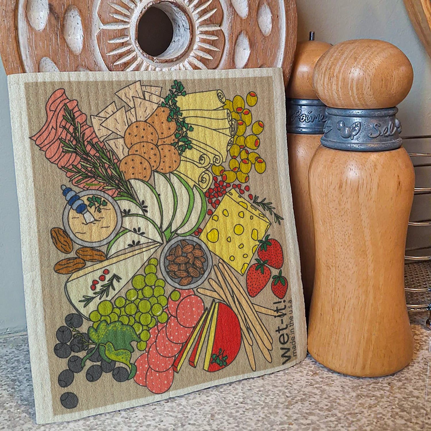 CHARCUTERIE EATS SWEDISH CLOTH