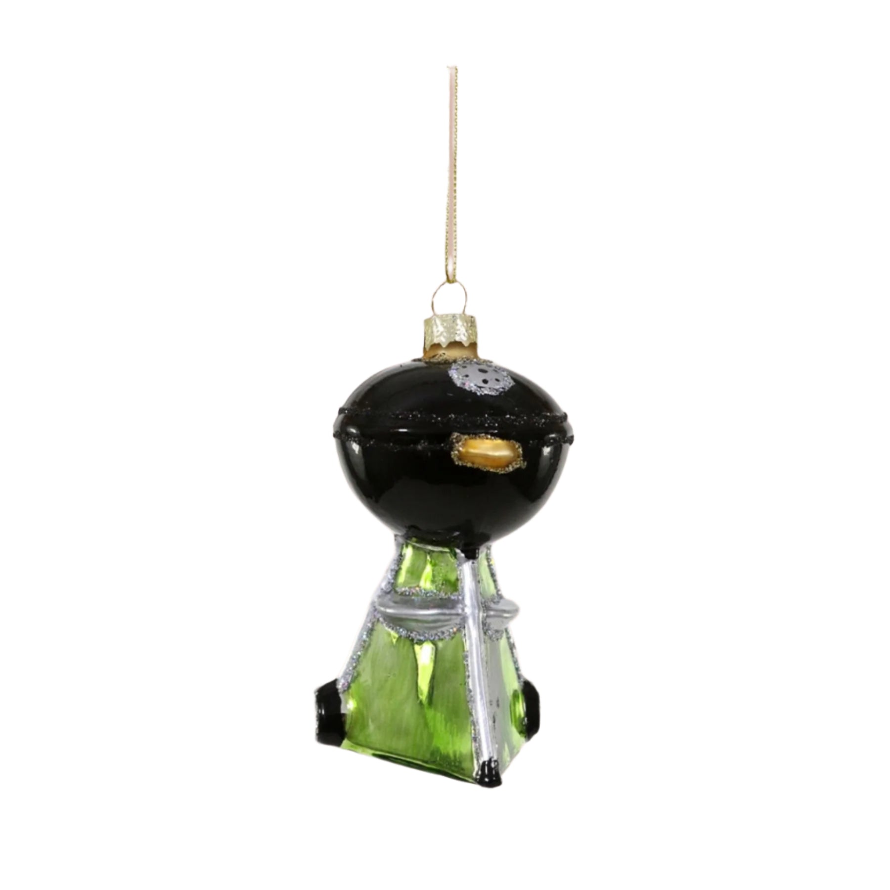 BACKYARD GRILL BLACK ORNAMENT