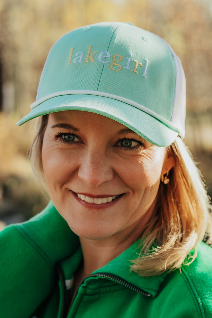Trucker Cap - Mint/White