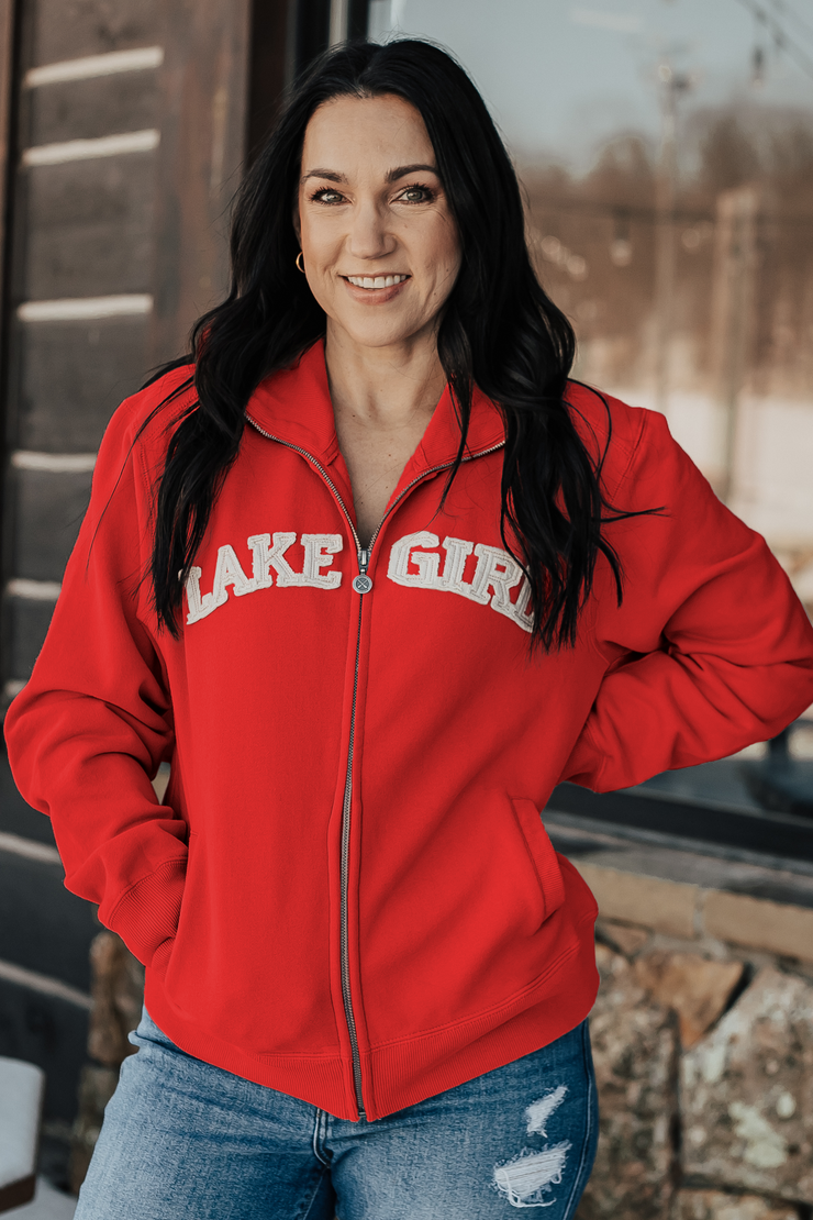 Track Jacket - Sail Red XL